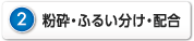 粉砕・篩い分け・配合